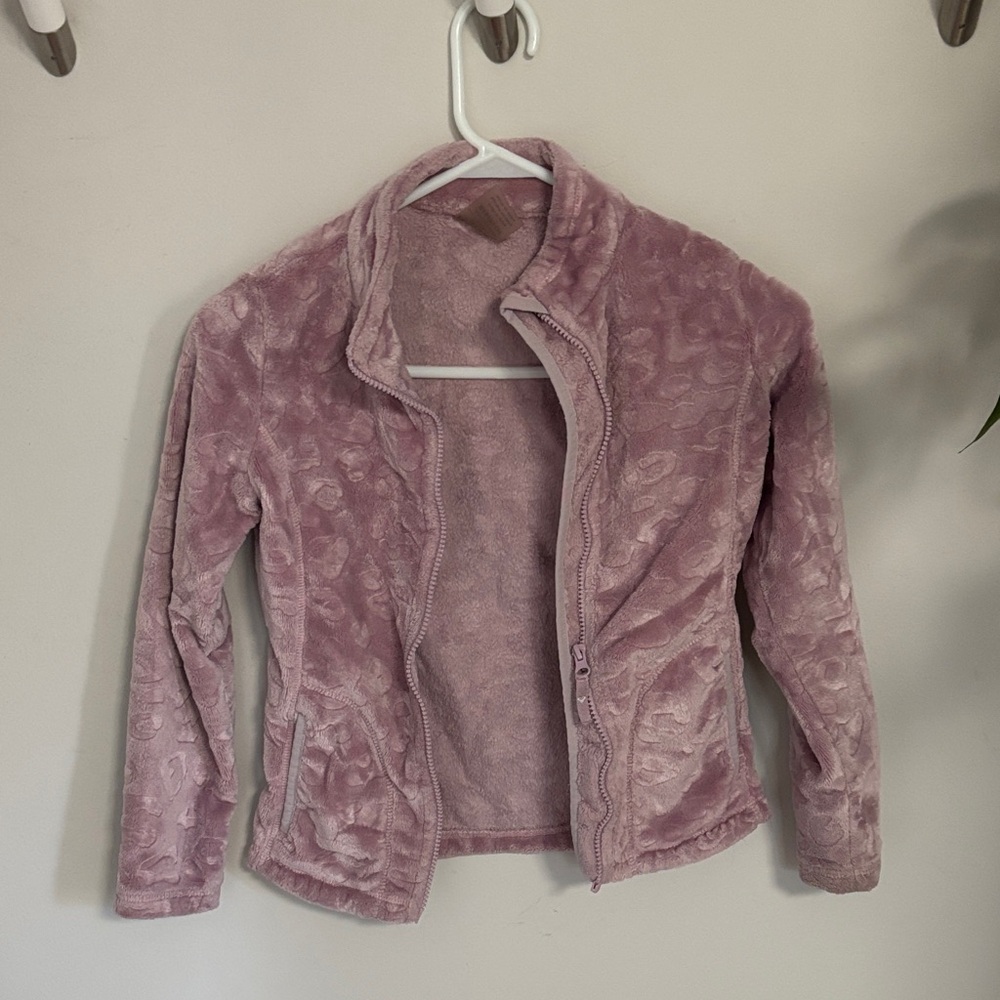 Pink Fleece Jacket - girls S
